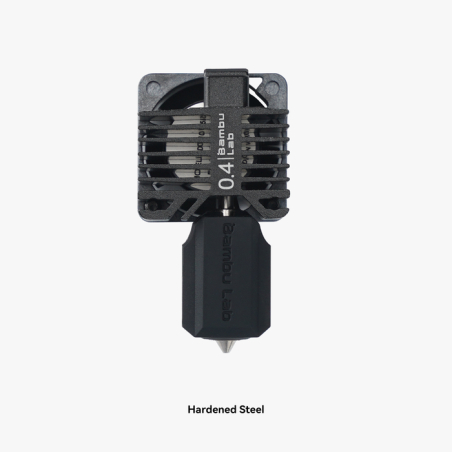 Hotend complete hardened steel 0.4mm per X1C