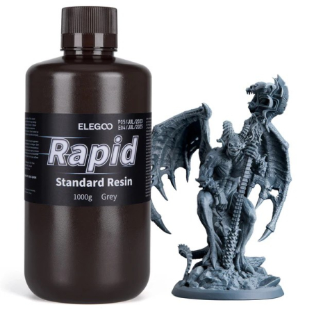 Resine Grey Elegoo Rapido - 1000 ml