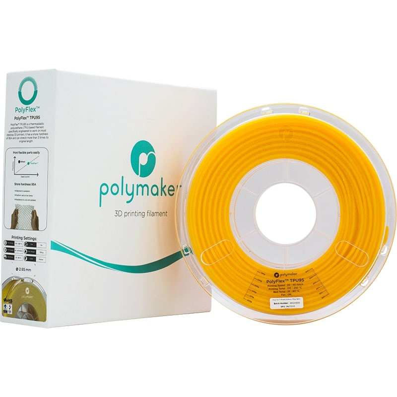 PolyFlex TPU95 Jaune - 2.85mm - 750 g (5)