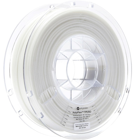 Polyflex TPU-90A Bianco - 2.85mm - 750 g