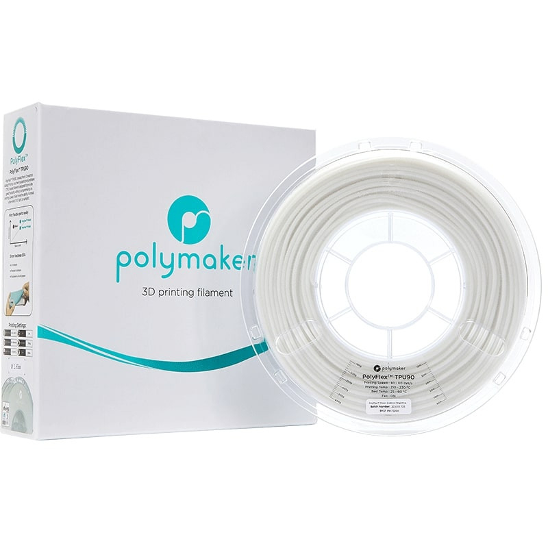 Polyflex TPU90 Blanc - 2.85mm - 750 g (5)