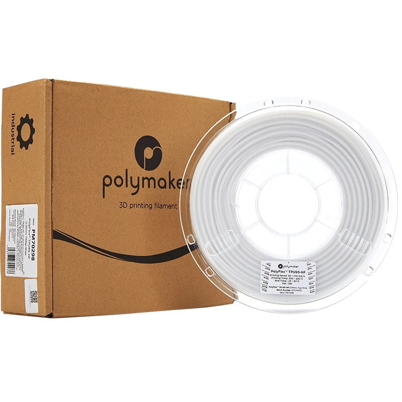 PolyFlex TPU95-HF Blanc - 2.85mm - 750 g (5)