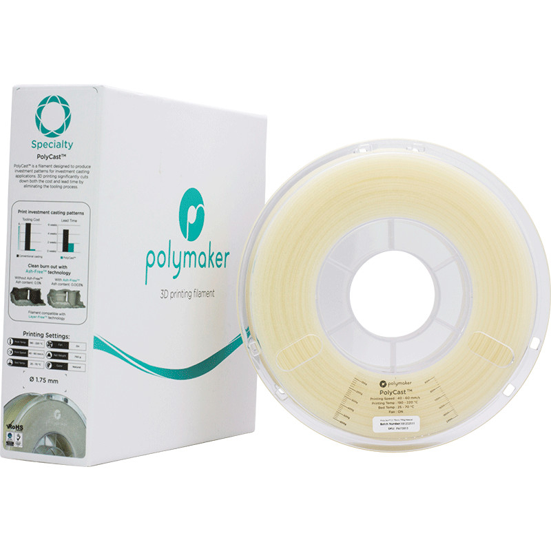 PolyCast Naturel - 1.75mm - 750 g (5)