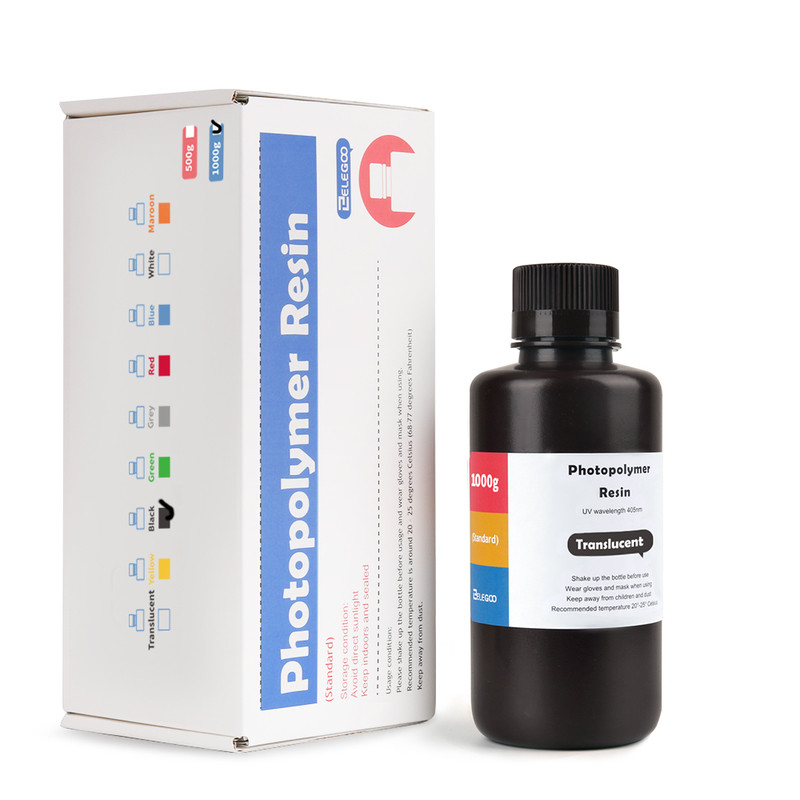 Résine ABS-like Translucide Elegoo - 1000 ml (5)