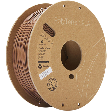 PolyTerra PLA Terra Marrone - 1.75mm - 1 kg