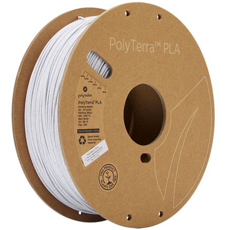 PolyTerra PLA Marmo Bianco - 1.75mm - 1 kg