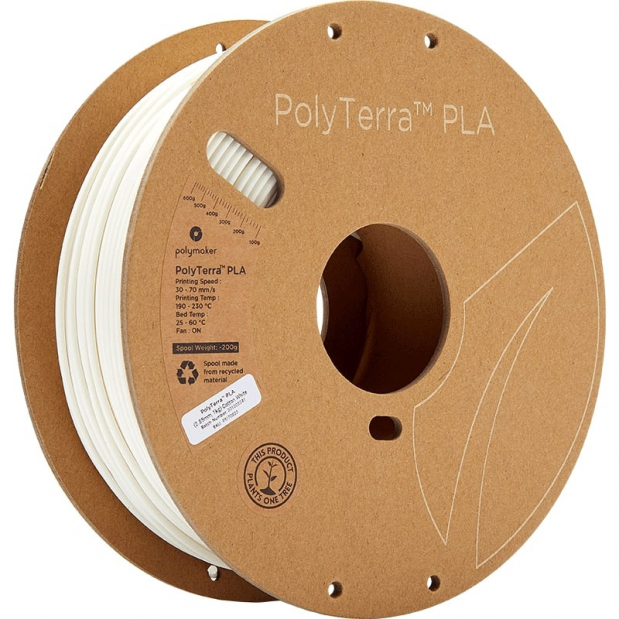 PolyTerra PLA Cotone bianco - 2.85mm - 1 kg