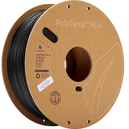 PolyTerra PLA Black Charcoal - 1.75mm - 1 kg