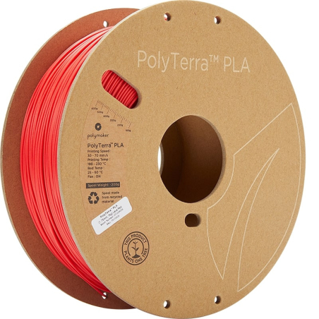 PolyTerra PLA Lava Red - 1.75mm - 1 kg