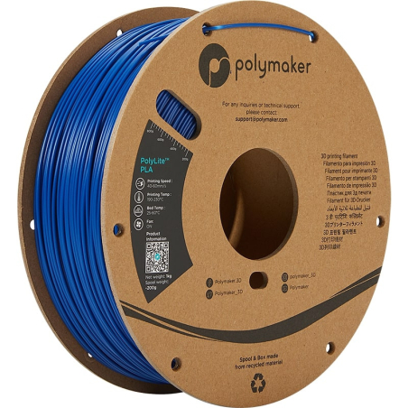 PolyLite PLA Blu - 1.75mm - 1 kg