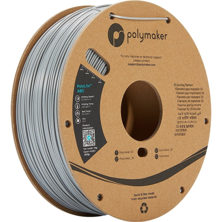 PolyLite ABS Grigio - 1.75mm - 1 kg