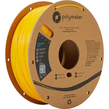 PolyLite PLA Giallo - 2.85mm - 1 kg