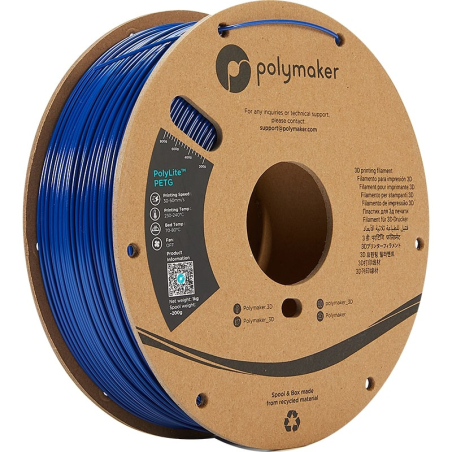 PolyLite PETG Blu - 2.85mm - 1 kg