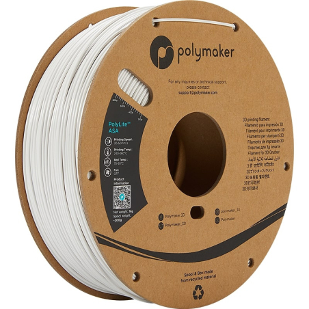 PolyLite ASA Bianco - 1.75mm - 1 kg