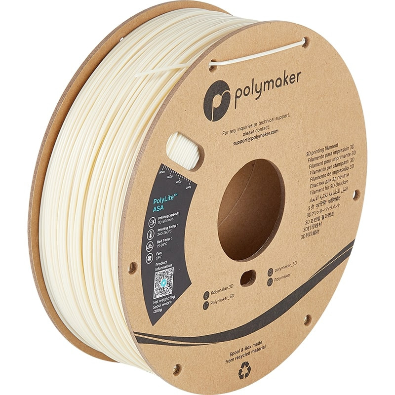 Filament ASA Naturel - 1.75mm - 1 kg