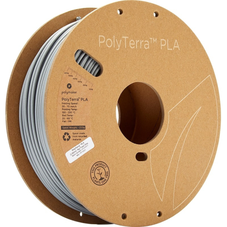 PolyTerra PLA Grigio fossile - 2.85mm - 1 kg