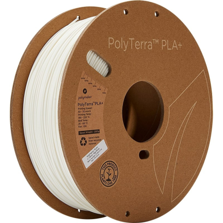 PolyTerra PLA+ Bianco - 1.75mm - 1 kg