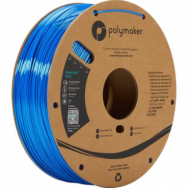 Polylite Seta PLA Blu - 1.75mm - 1 kg