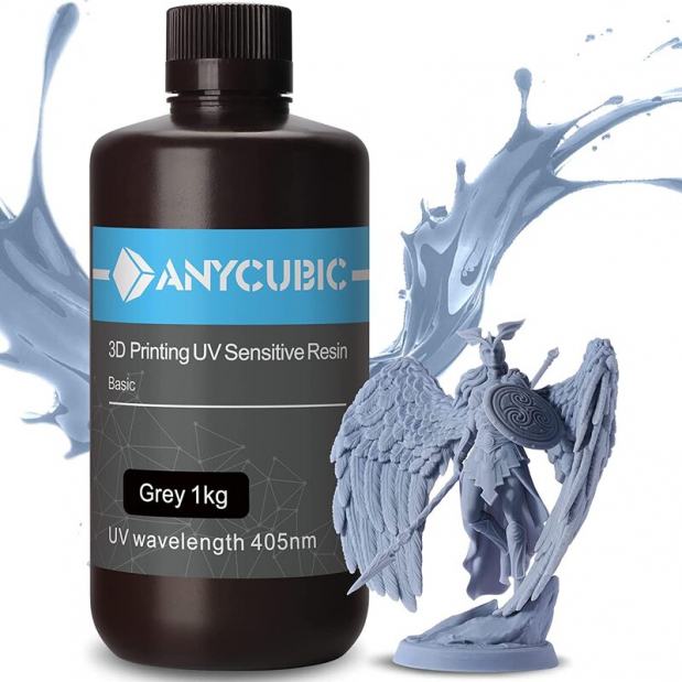 Resina grigia standard Anycubic - 1 kg