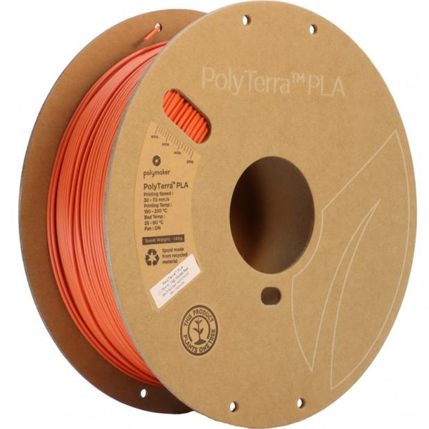 PolyTerra PLA Rosso Muto - 1.75mm - 1 kg