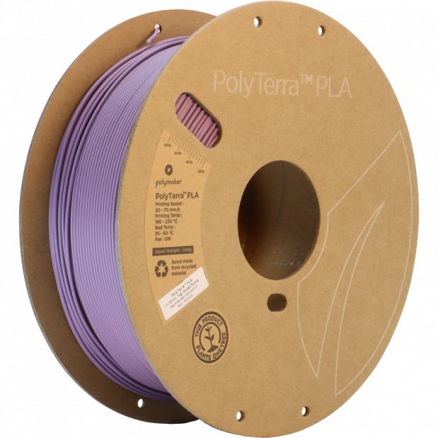 PolyTerra PLA Viola smorzato (Violet) - 1.75mm - 1 kg