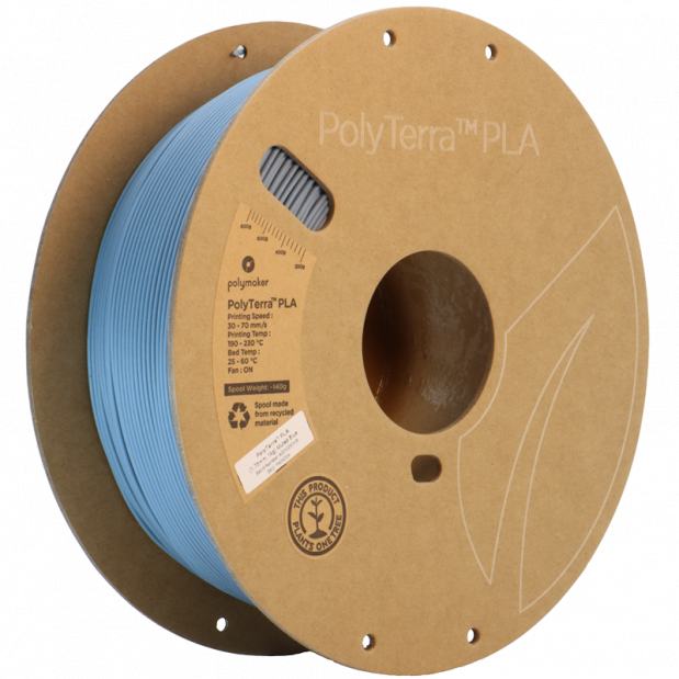 PolyTerra PLA Blu muto - 1.75mm - 1 kg