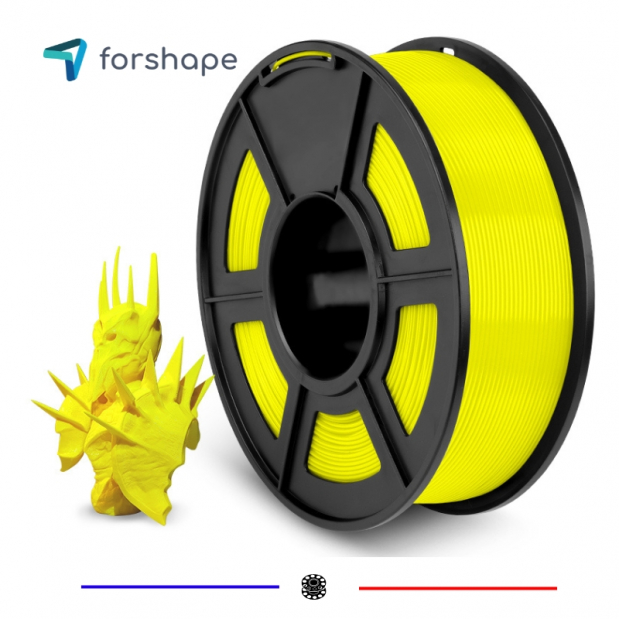 ecoPLA Jaune Forshape - 1.75mm - 1 kg