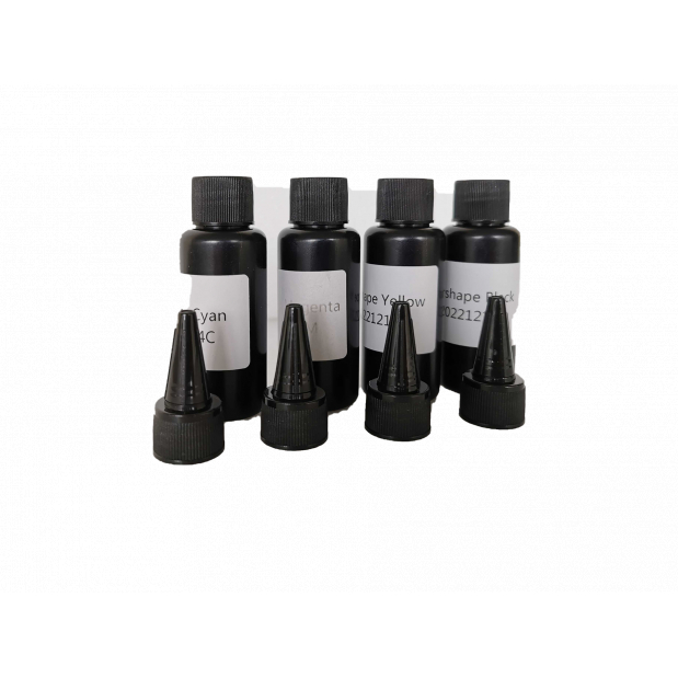 Kit di coloranti pigmentati (ciano, magenta, giallo, nero) Forshape 4x20 ml