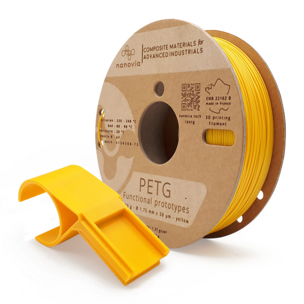 Nanovia PETG Giallo - 1,75 mm - 750 g