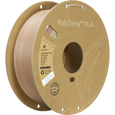 PolyTerra PLA Legno a doppia gradazione - 1.75mm - 1 kg