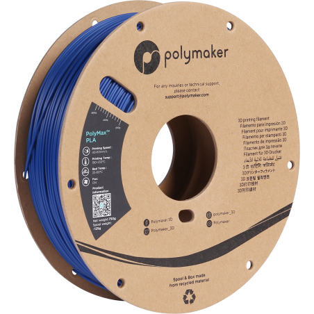 PolyMax Tough PLA Blu - 1.75mm - 750 g